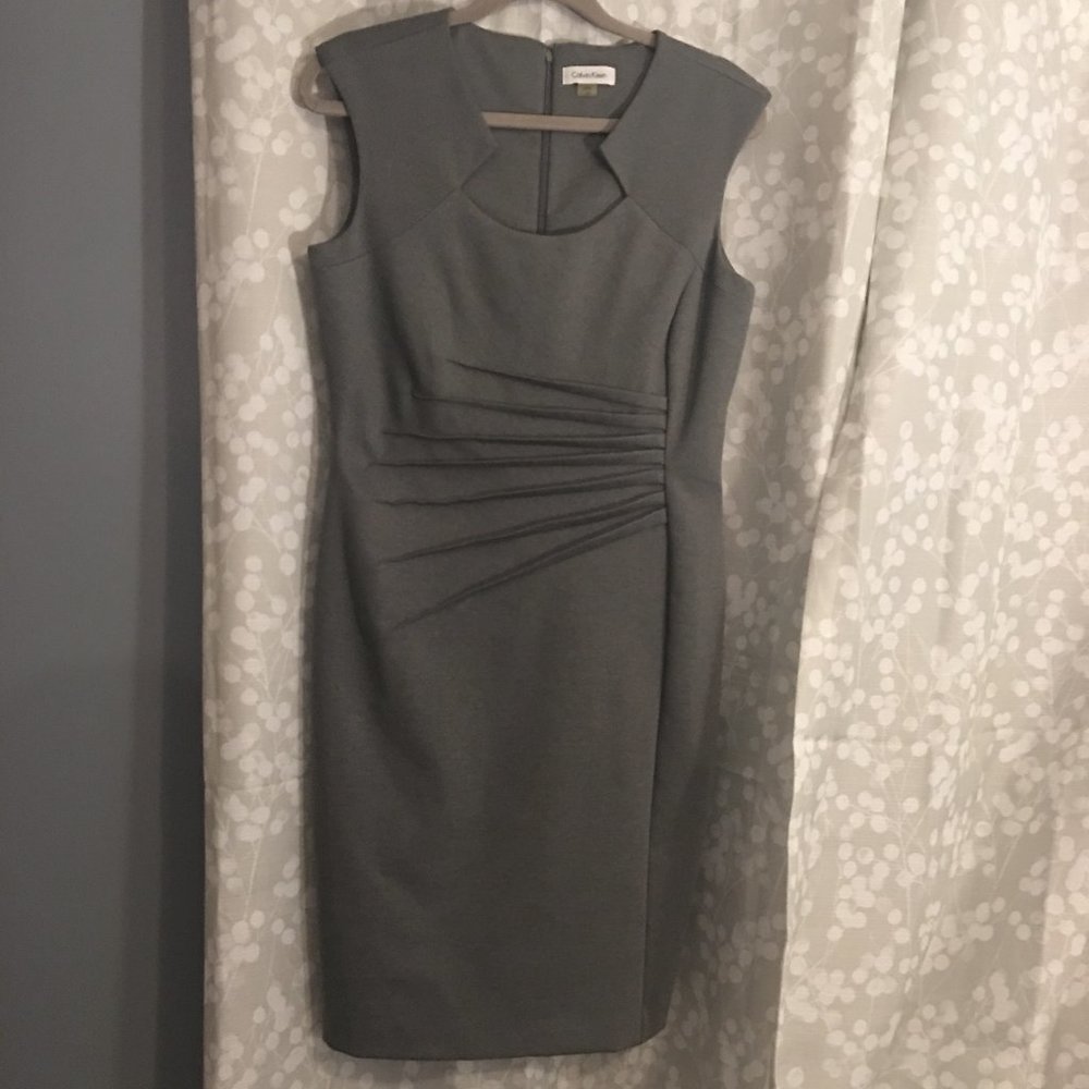 Grey Calvin Klein Dress